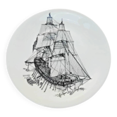 Limoges Haviland Porcelain - Illustrated Plate - Nautical No. 89