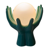 Vintage ceramic hand lamp from the 80s
