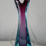 1960s Murano glass vase