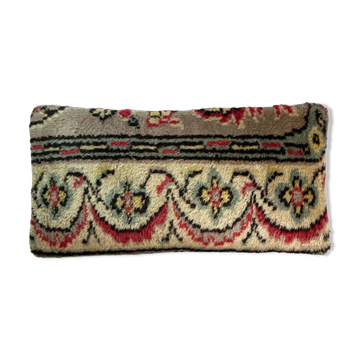 Housse de coussin vintage turque faite à la main, 30 x 60 cm