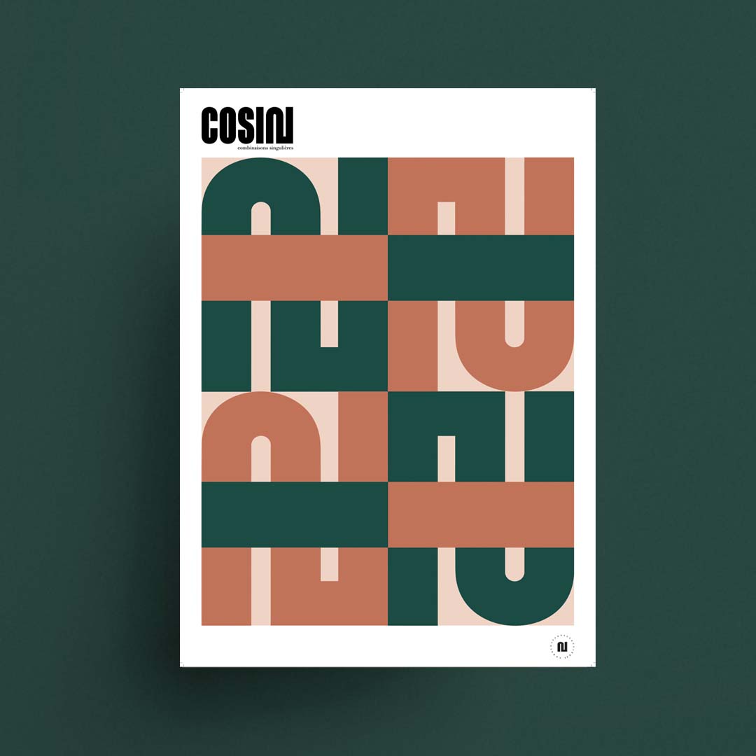 Graphic poster - Cosin Paris