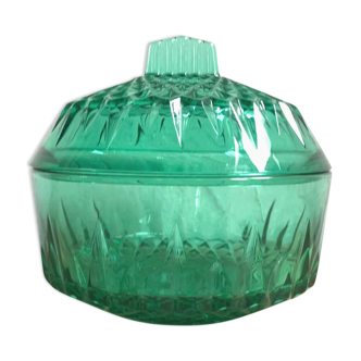 Boîte en verre vintage