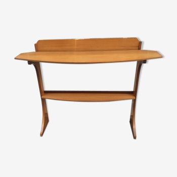 Console style scandinave en meurisier 1960