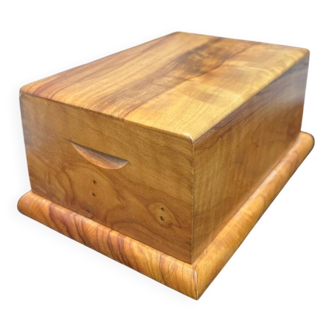 Olive wood cigarette box