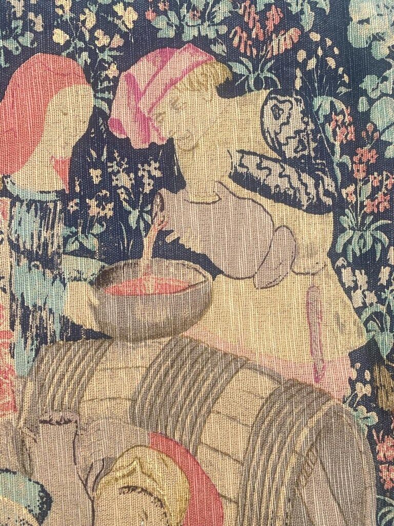 Mid-century French tapestry