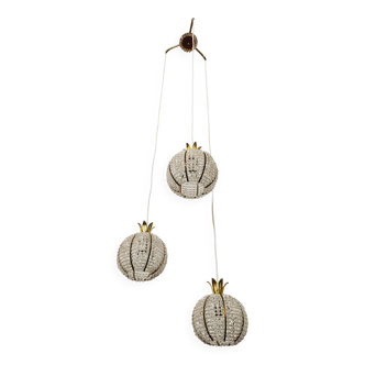 Lampe cascade ananas