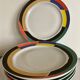 6 Memphis Style Dinner Plates by Habitat Vintage