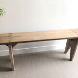 Old farm bench