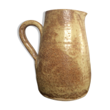 Vintage sandstone jug signed