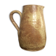 Vintage sandstone jug signed