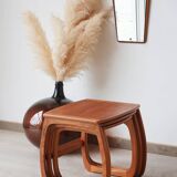 Vintage Teak Nesting Tables – 1960s Design | Nathan Furniture
