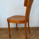 Pair of vintage bistro chairs, Netherlands, 1950s-60s