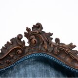 French antique armchairs from around 1890. After renovation.