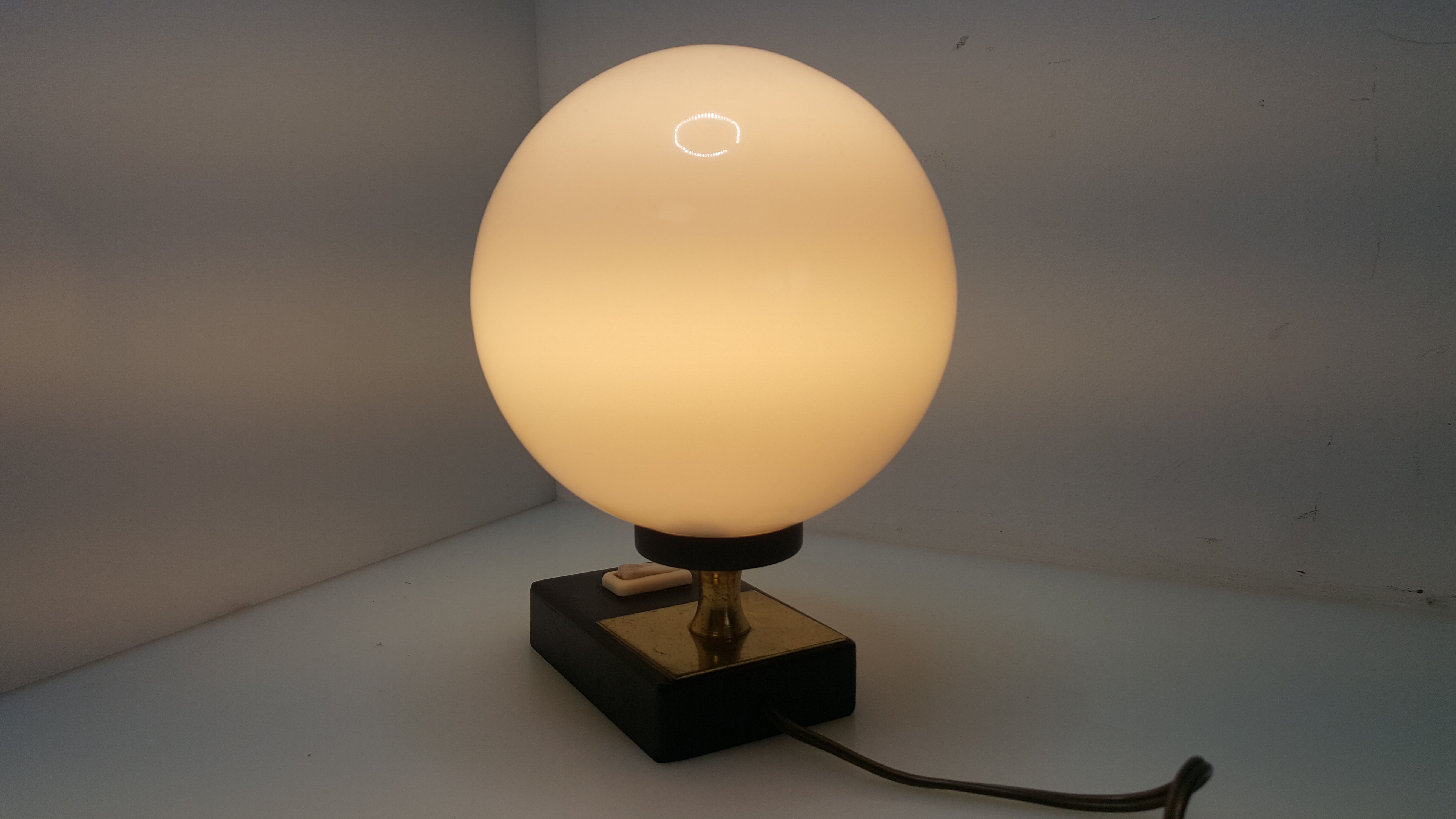 Vintage ball lamp 1960