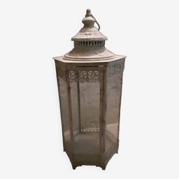 Large shabby lantern