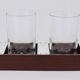 Drinking glass holder by Carl Auböck, made of wood, Austria, 1960s.