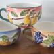 4 tasses en barbotine