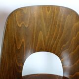 Set of 4 wooden chairs by Oswald Haerdtl for ton, 1950s, no. 515