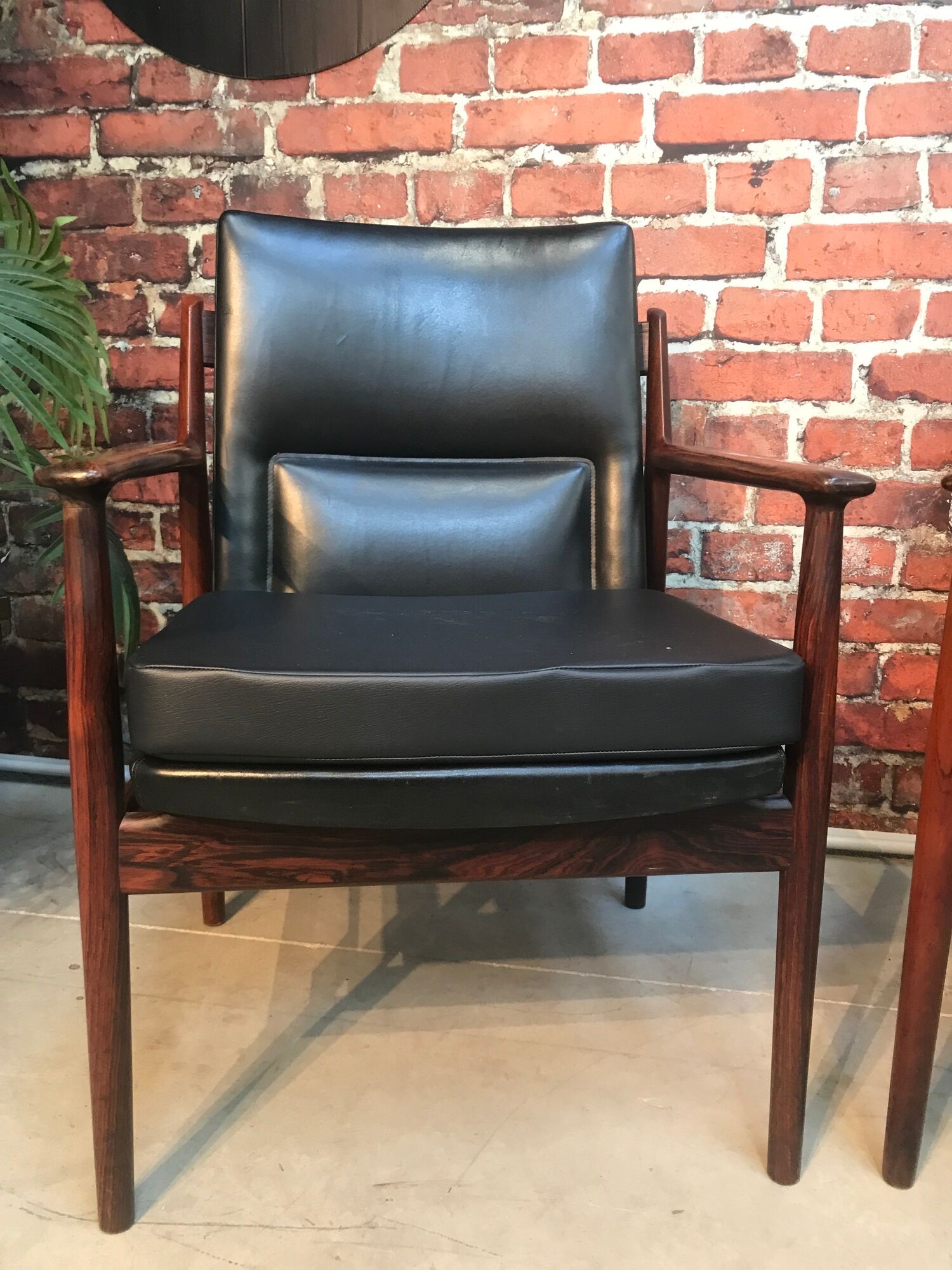 Pair of armchairs by Arne Vodder for Sibast