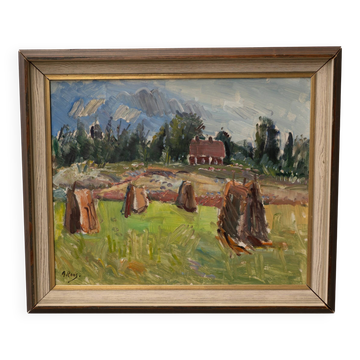 1970's painting by Alexander Roos