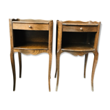 Riskoff France bedside tables pair