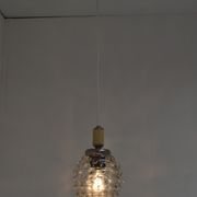 Pendentif en verre du milieu du siècle, années 1960.