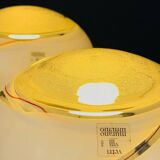 Murano glass table lamps Vetri Murano 004, Italy, 1970s, set of 2