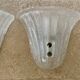 Pair of Murano glass sconces