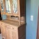 Beveled mirror dresser