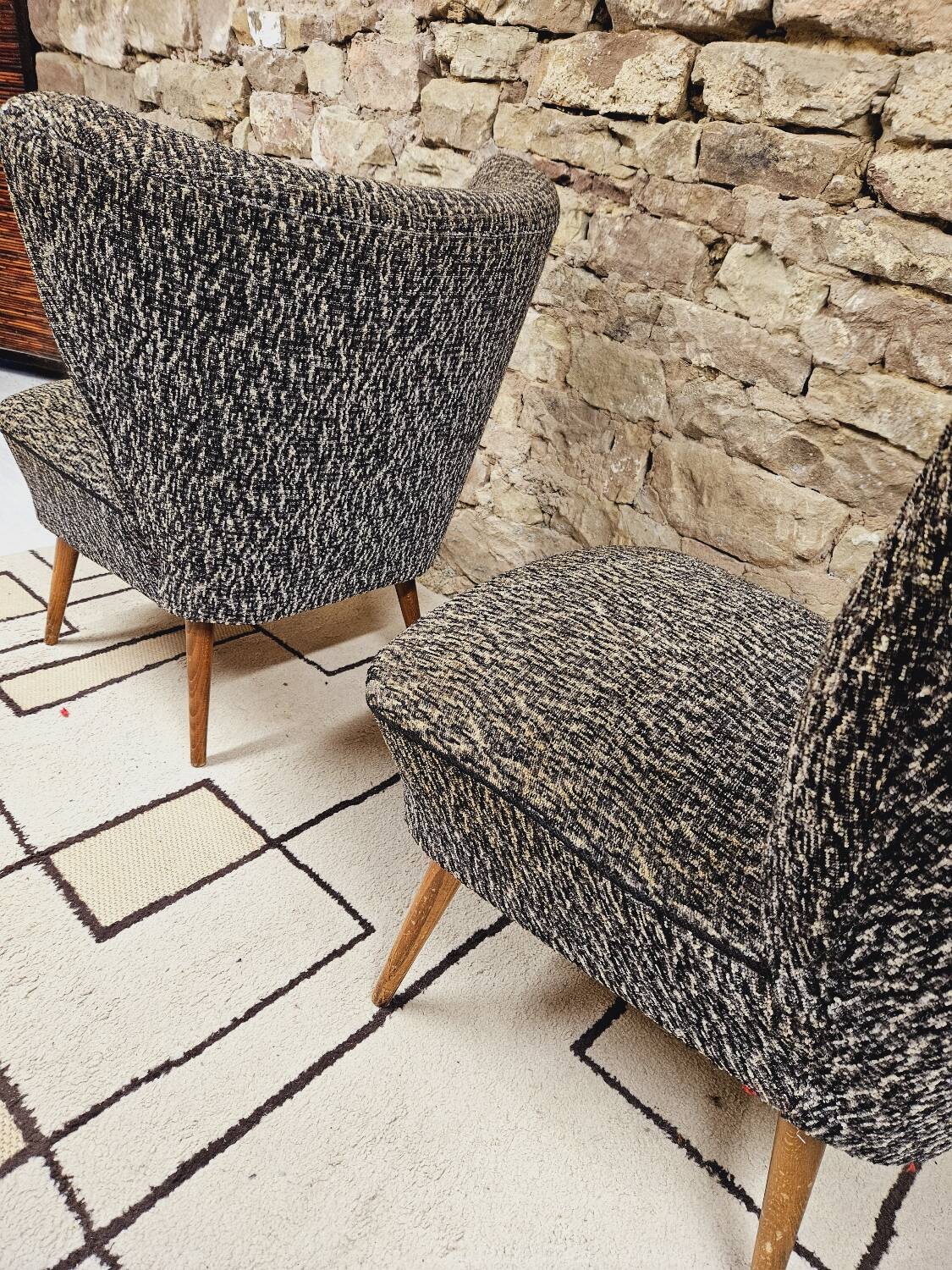 Pair of vintage 1960s cocktail