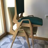 Original chair of Maurice Pre 60s green