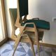 Chaise originale de Maurice Pré  années 60 verte