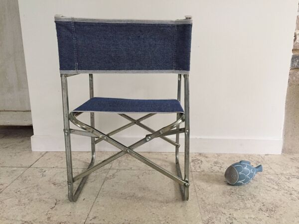 Fauteuil pliant vintage pour enfant