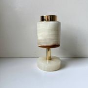 Vintage SAROME Japan Marble Onyx Table Lighter