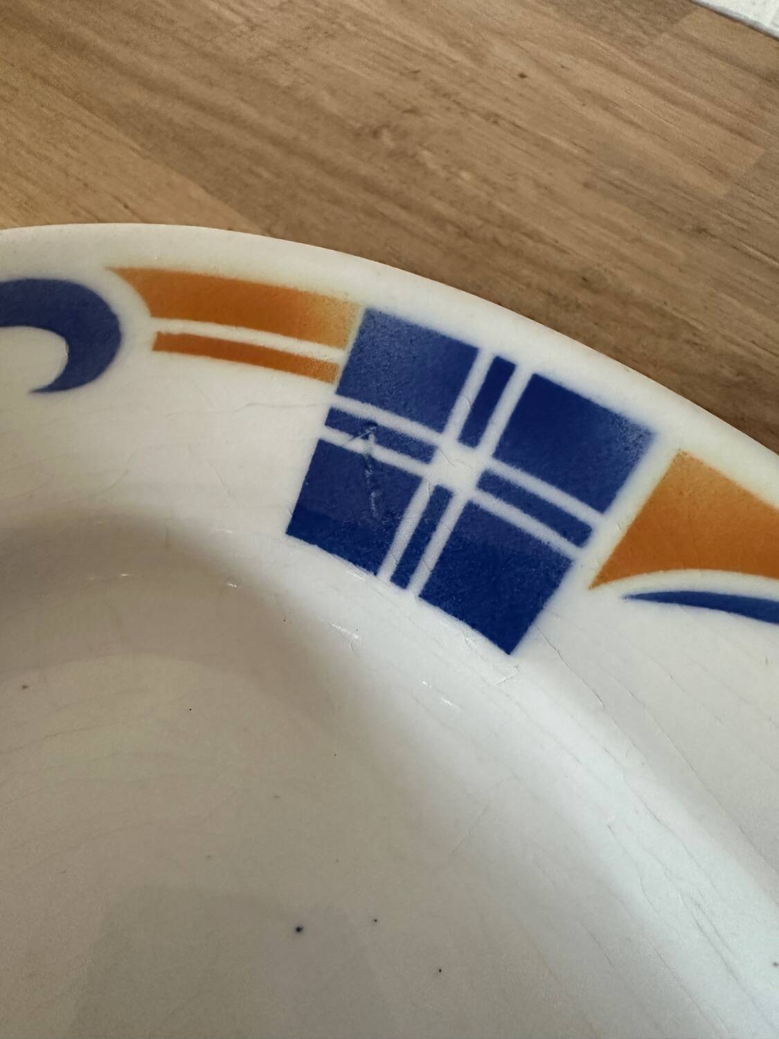 Oval dish Moulin des Loups