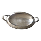 Silver metal dish