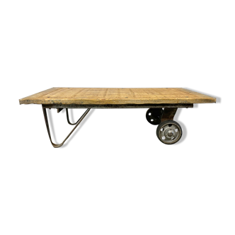 Midcentury coffee table cart, 1950s