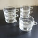 8 old duralex stackable coffee cups