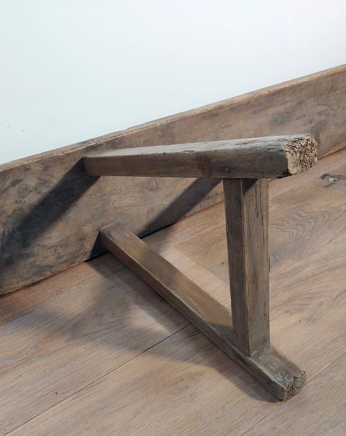 Antique pine bench