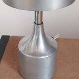 Brushed aluminium lamp
