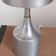 Brushed aluminium lamp