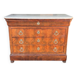 Commode secrétaire XIXème Charles X Restauration