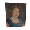 Oil portrait "Madame Pilar".