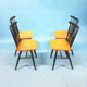 Lot de 4 chaises années 1960