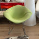 Bertoia Diamond chair, recent Knoll edition.