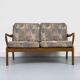 Vintage Two-Seater Senator Sofa in Teak by L. Olsen, 1970s