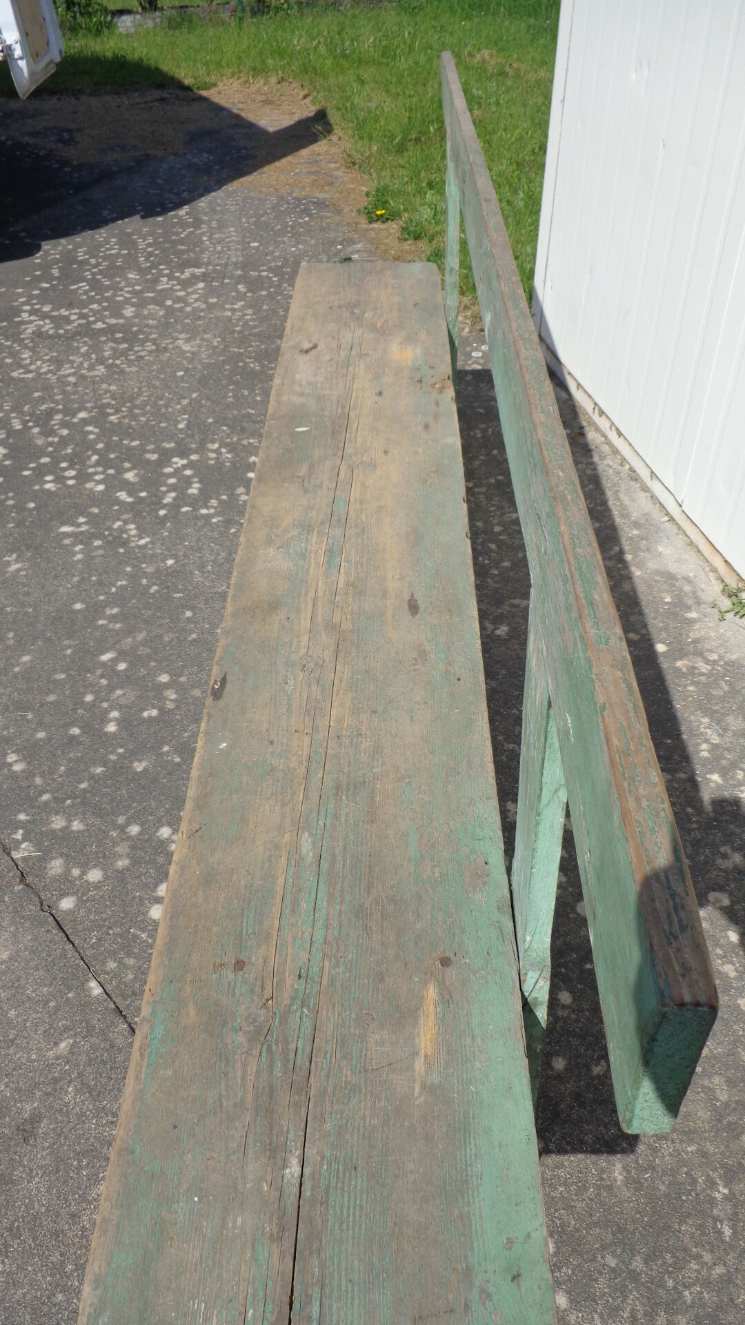 Banc de jardin en chêne