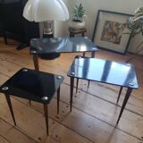 Set of 3 trundle coffee tables