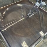 Set of 6 plia folding chairs by Giancarlo Piretti ed. Castelli, 1970s