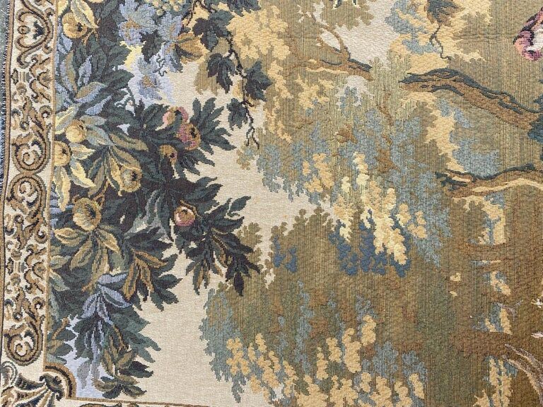 Vintage French jaquar tapestry